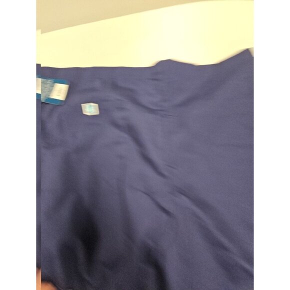 Adar Natural-Rise Multipocket Scrub Pants Wide Leg Blue Unisex 3X - Picture 8 of 8